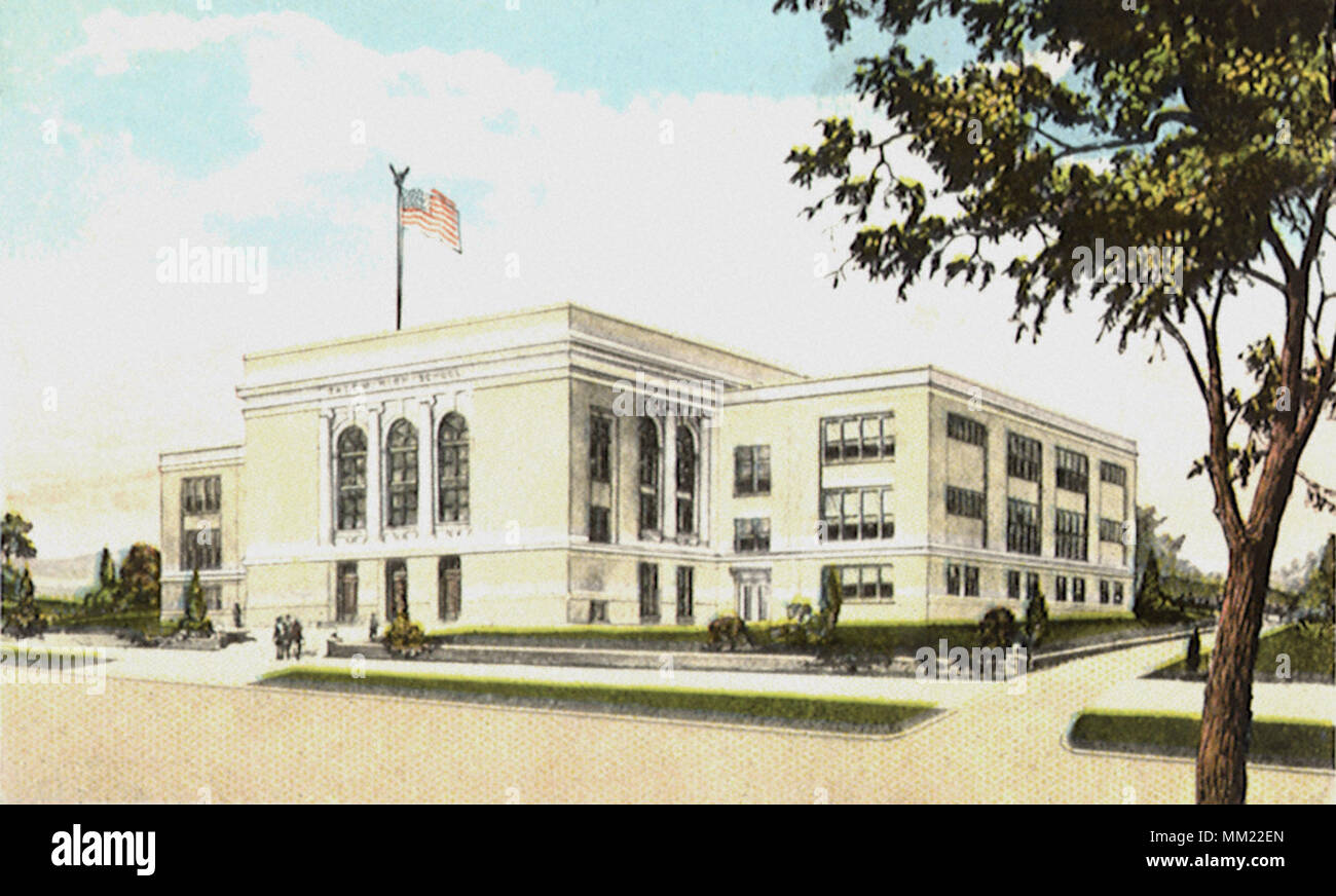 Salem High School. Salem. 1919 Stock Photo Alamy