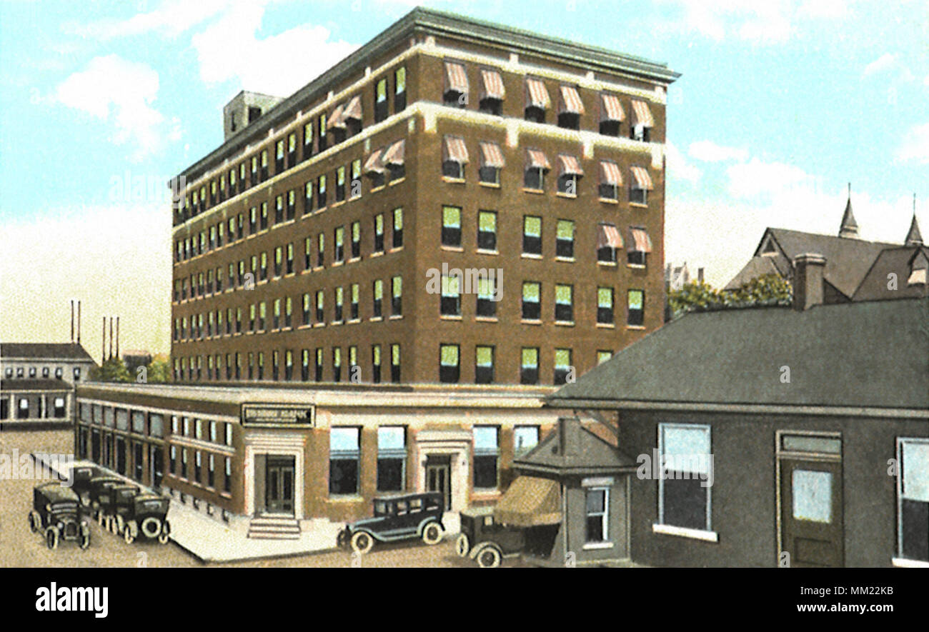 Erie Railroad Terminal Building. Youngstown. 1925 Stock Photo Alamy