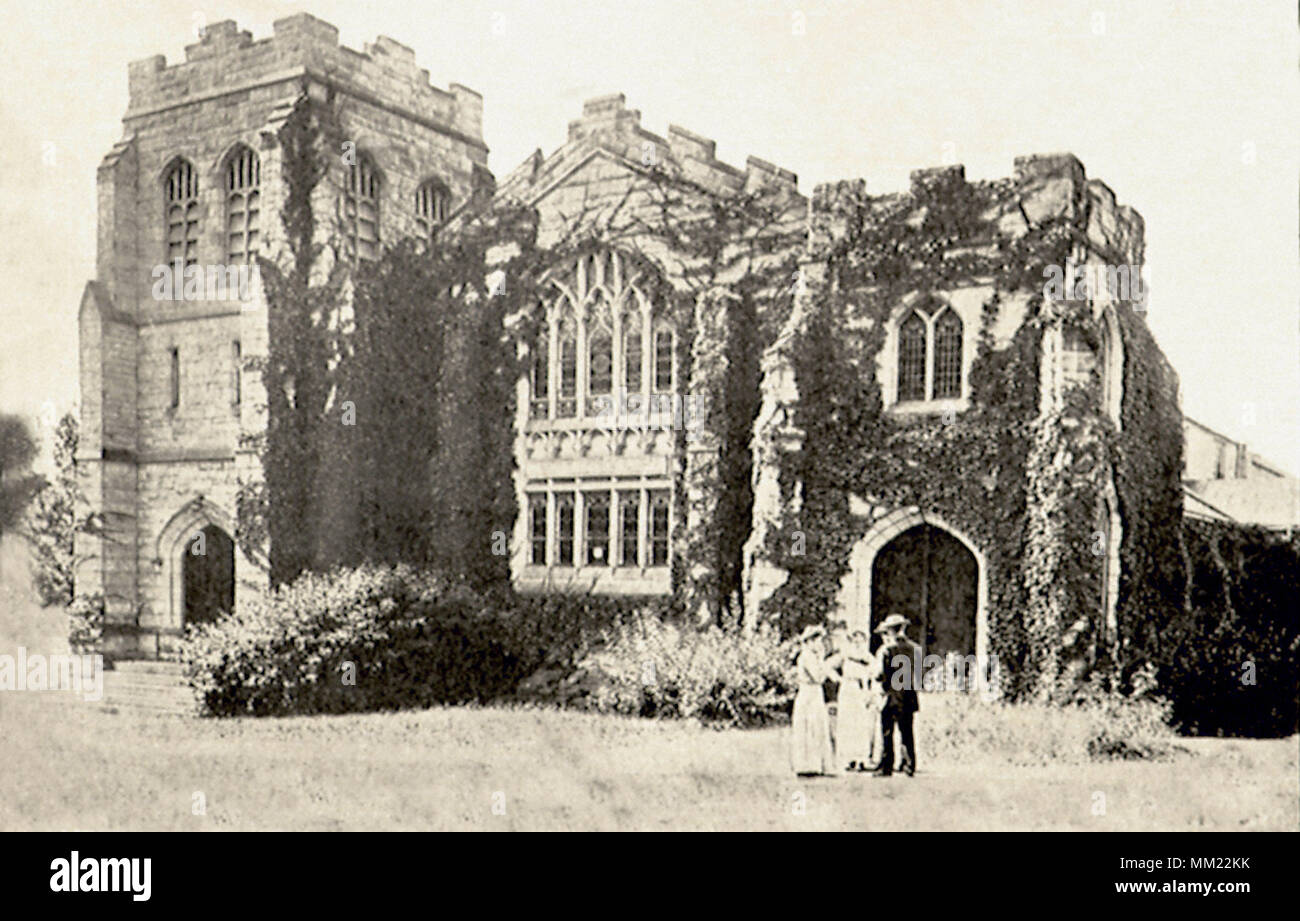 University of Wooster Memorial Chapel. Wooster. 1910 Stock Photo