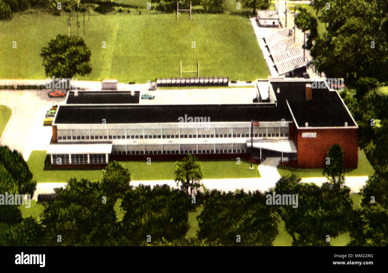 Carnegie High School. Carnegie. 1960 Stock Photo Alamy