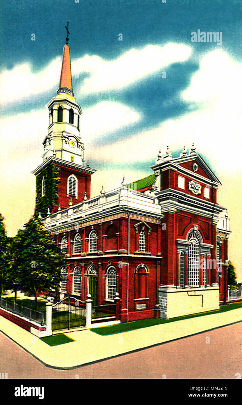 Christ Church. Philadelphia. 1940 Stock Photo