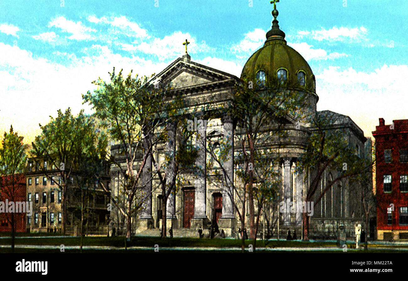 Cathedral of St. Peter & St. Paul. Philadelphia. 1930 Stock Photo