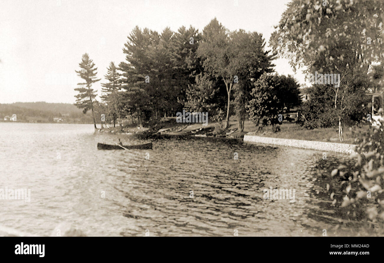 Long Lake. Harrison. 1915 Stock Photo