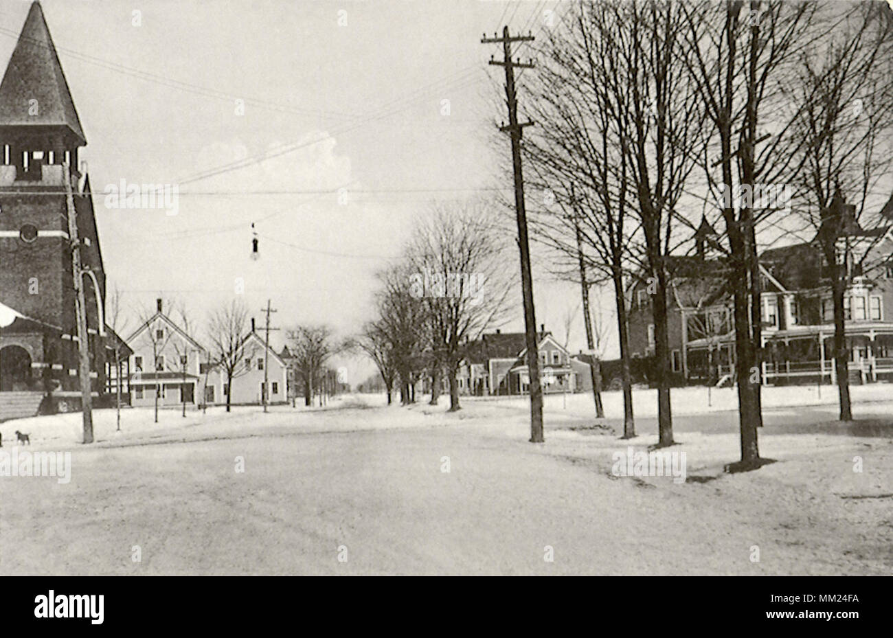 Western Avenue. Madison.  1916 Stock Photo