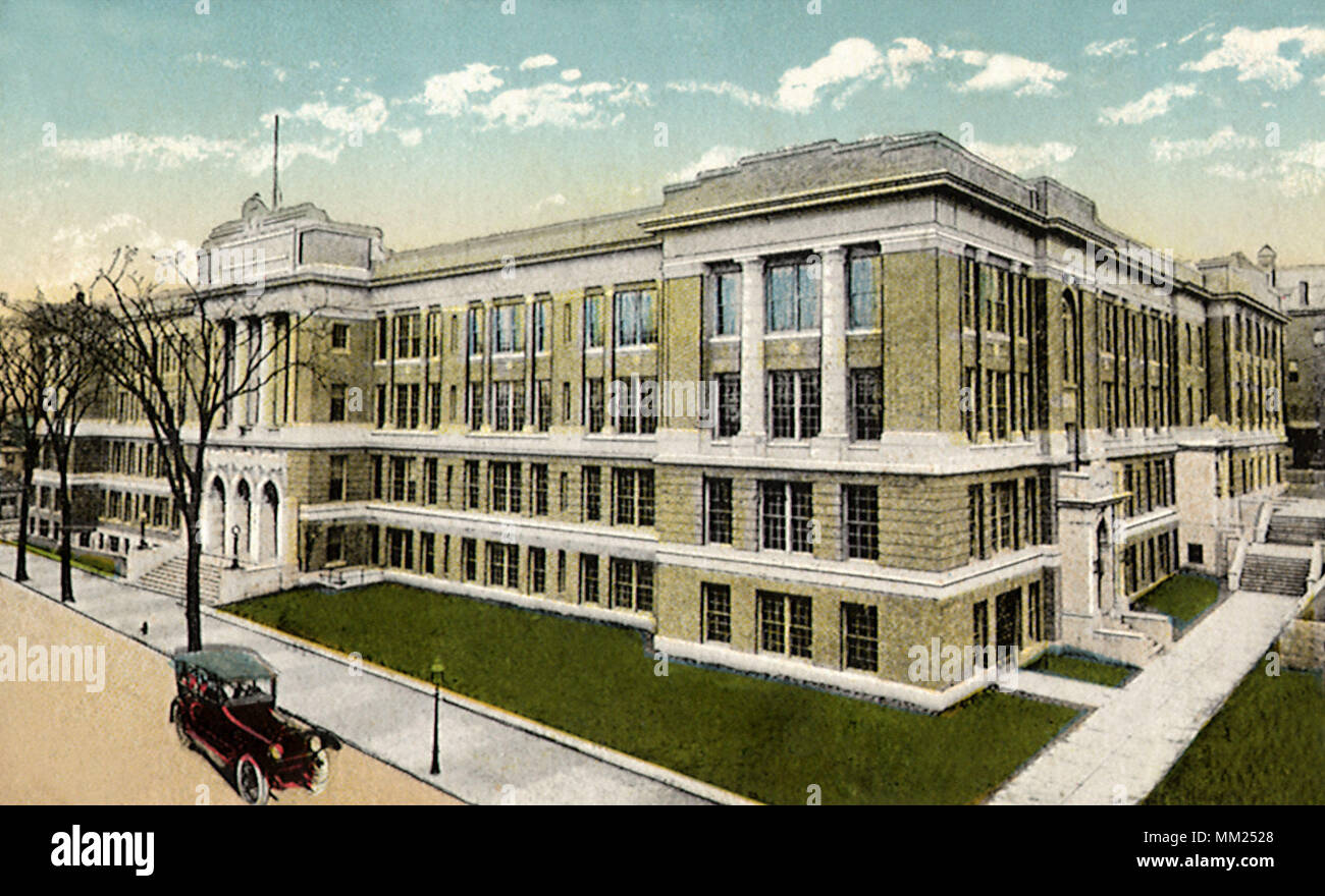Portland High School. Portland. 1920 Stock Photo Alamy