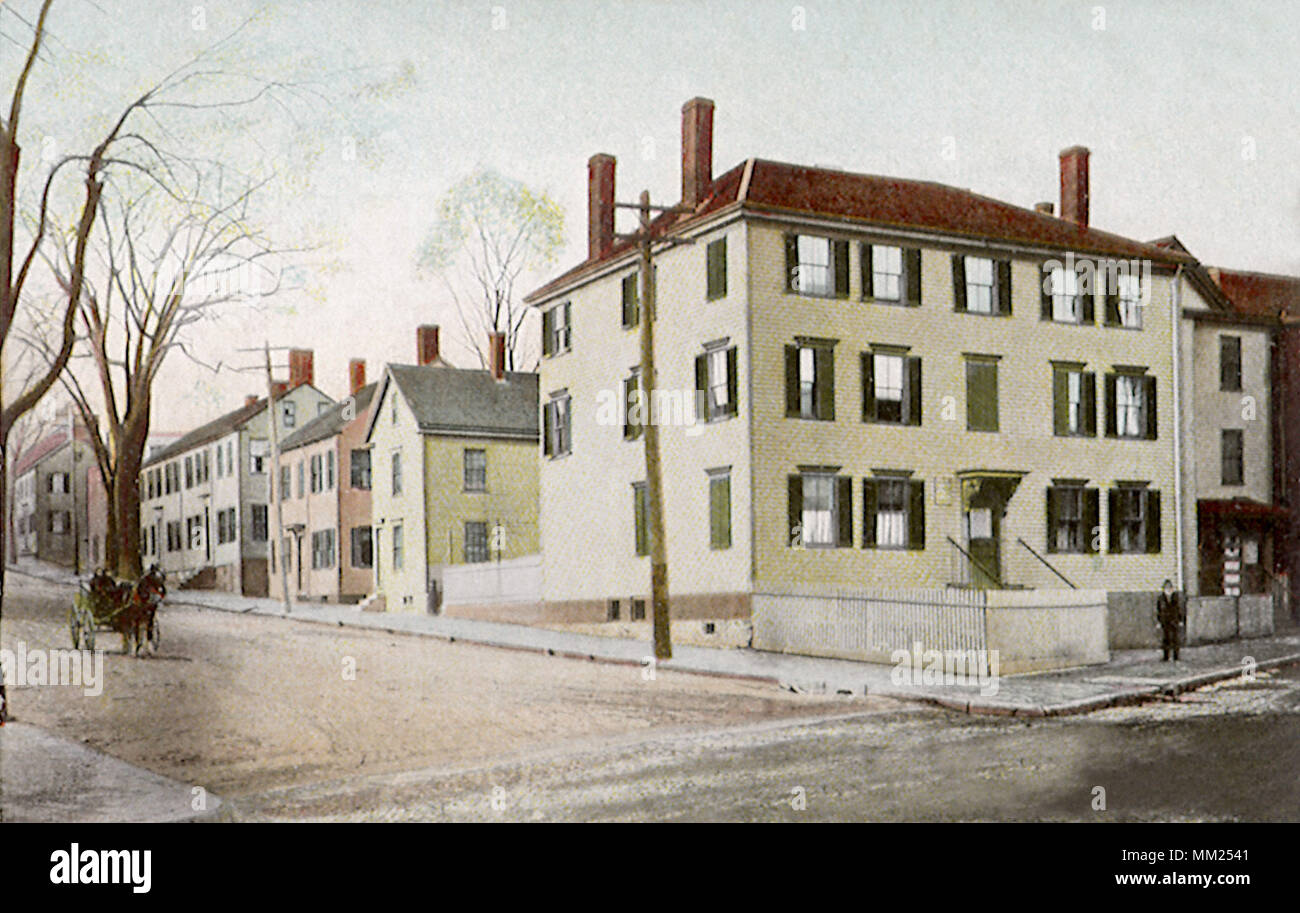 Longfellow Birthplace. Portland. 1907 Stock Photo