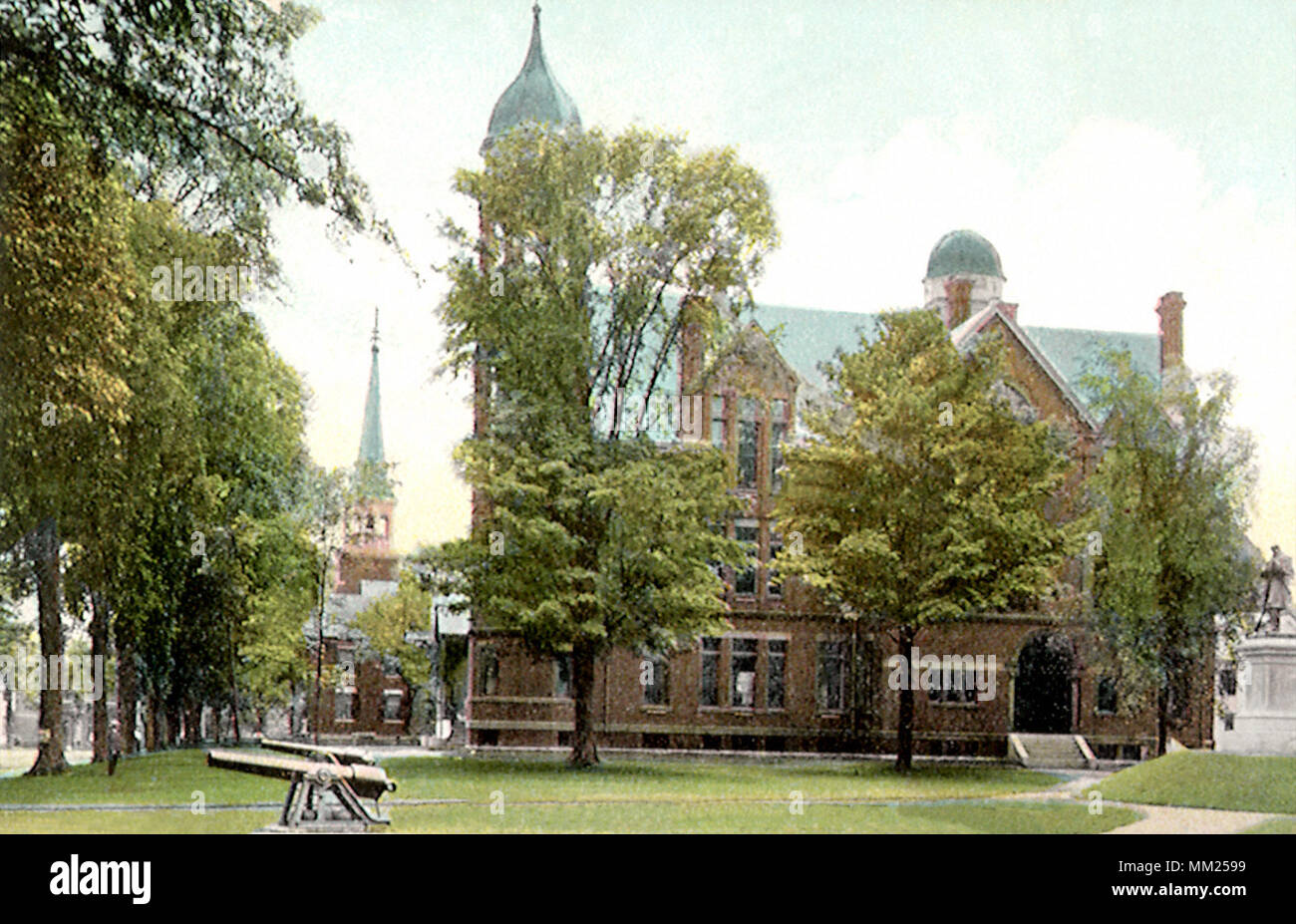 The Coburn Classical Institute. Waterville. 1910 Stock Photo