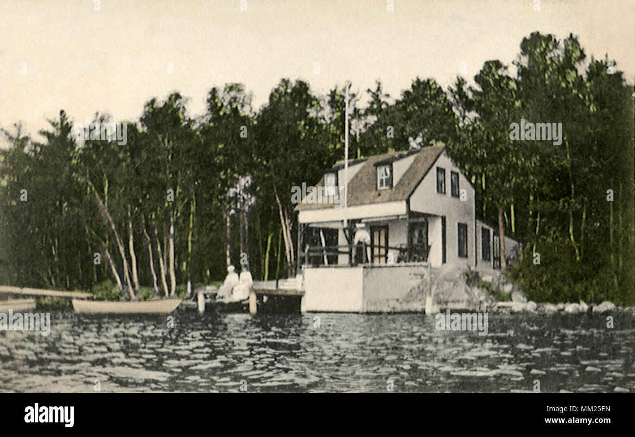 Laurel Lake. Fitzwilliam Depot. 1915 Stock Photo Alamy