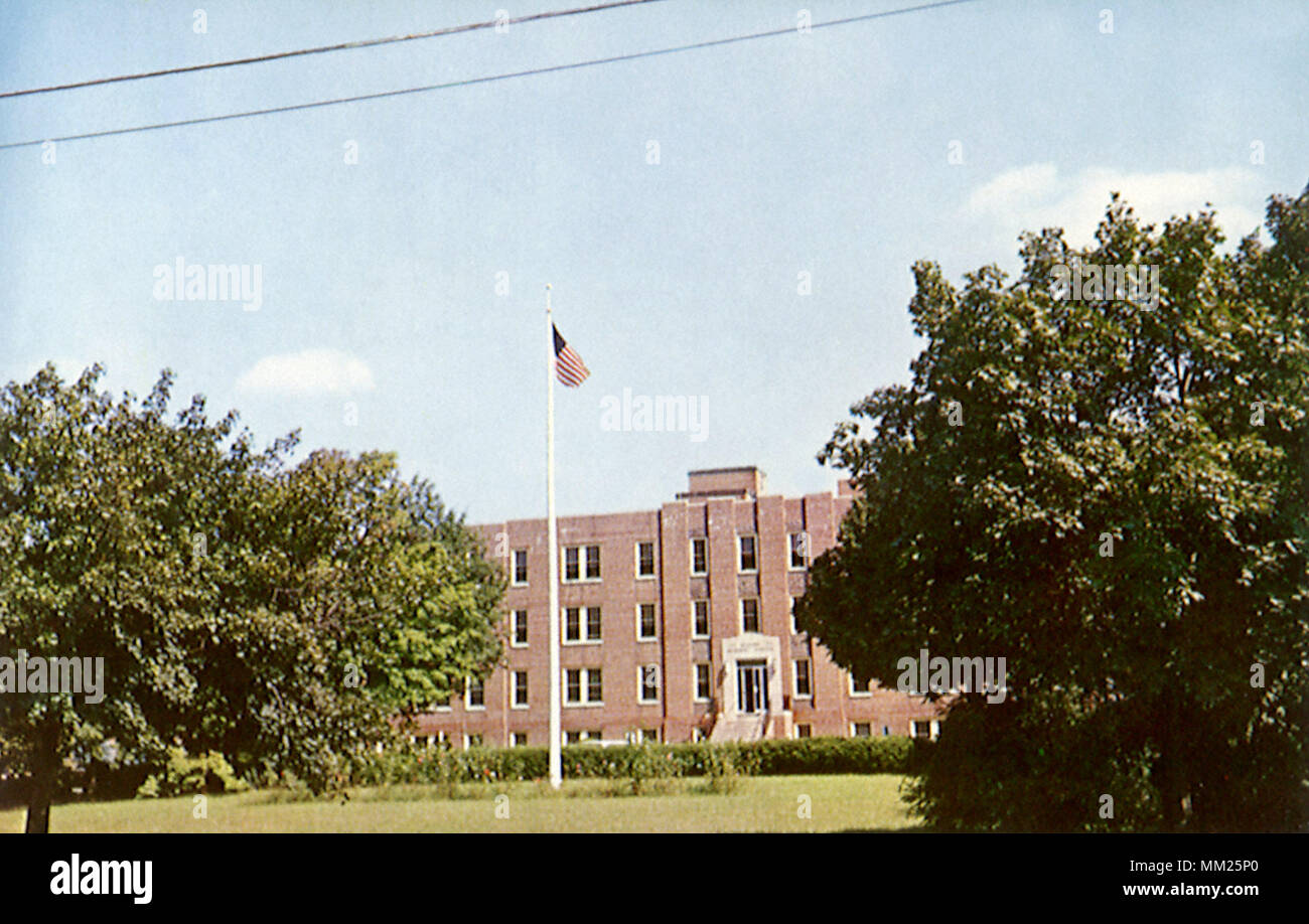 Milford Memorial Hospital. Milford. 1960 Stock Photo - Alamy