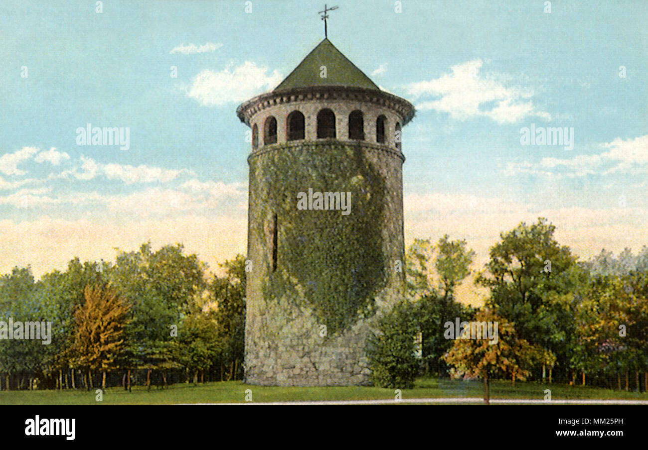 Water Tower in Rockford Park. Wilmington. 1920 Stock Photo Alamy