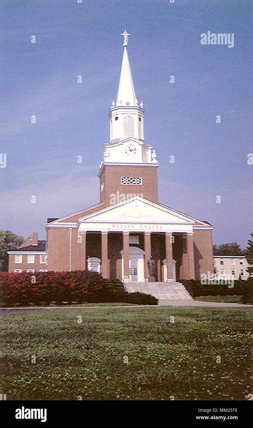 Wesley Chapel. Buckhannon. 1970 Stock Photo