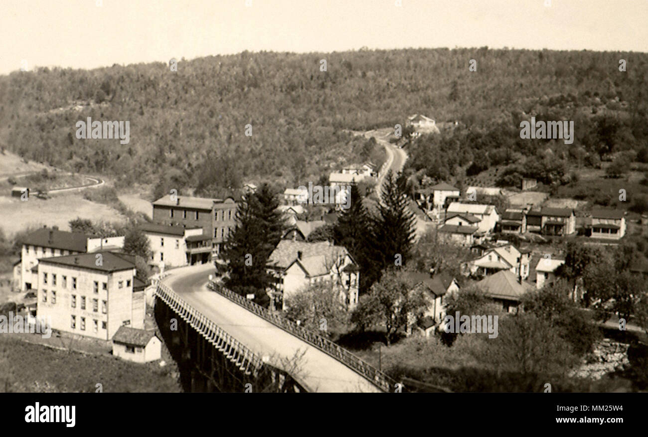 View of U. S. Route 50. Gormania. 1930 Stock Photo
