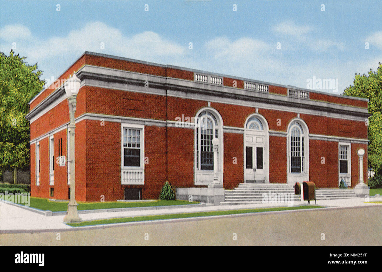 Post Office. Beaver Dam. 1930 Stock Photo Alamy