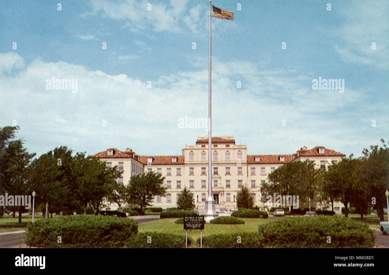 Veterans Hospital. Amarillo. 1965 Stock Photo Alamy