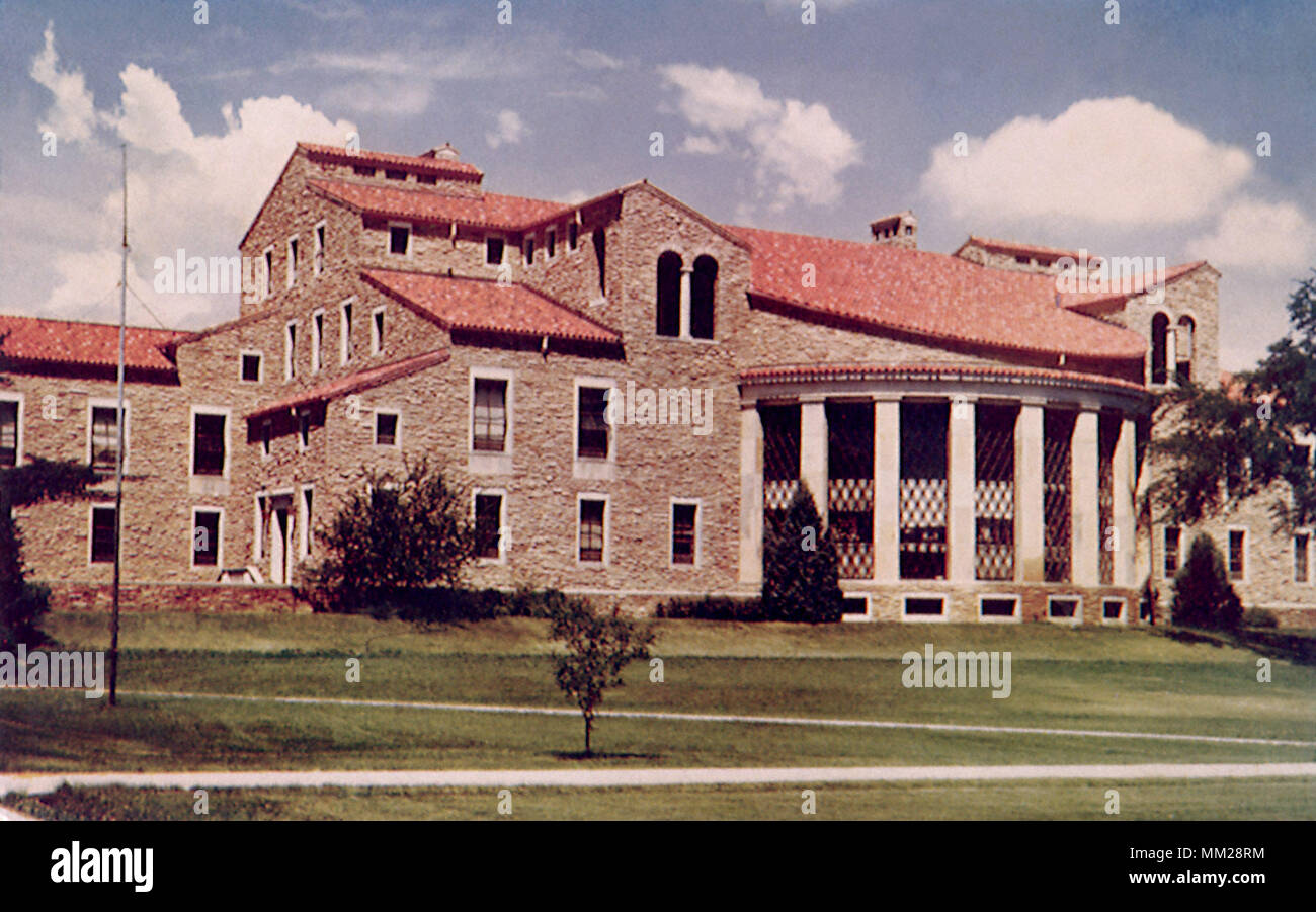 Library. University of Colorado. Boulder. 1949 Stock Photo Alamy