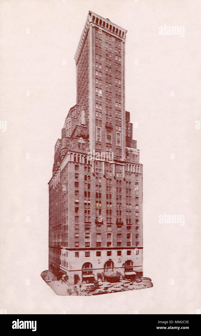 Delmonico Hotel. New York City. 1960 Stock Photo Alamy