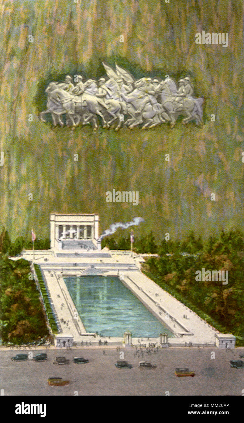 Memorial Hall at Confederate Monument. Atlanta. 1913 Stock Photo Alamy