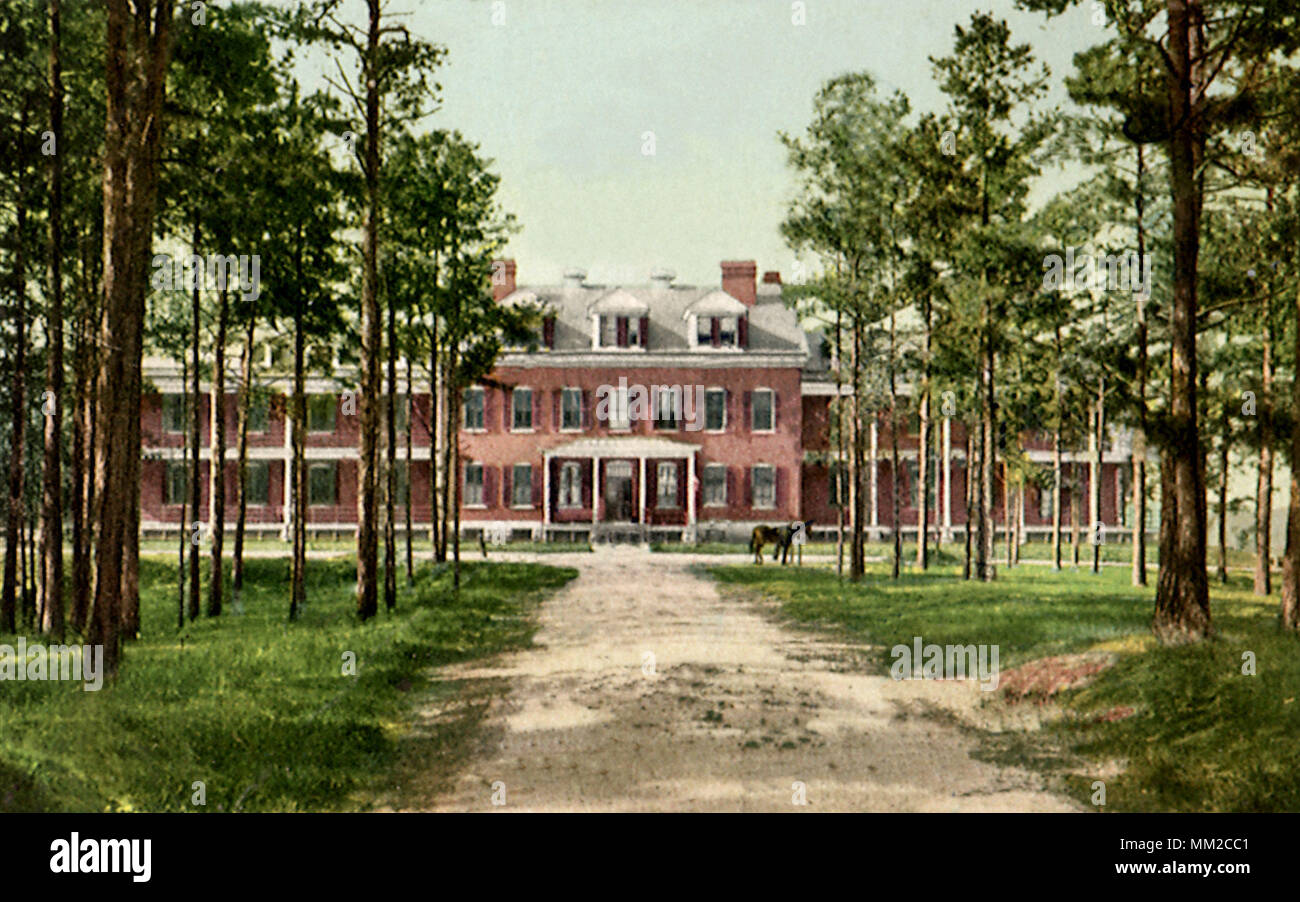Post Hospital at Fort Oglethorpe. Chickamauga. 1911 Stock Photo