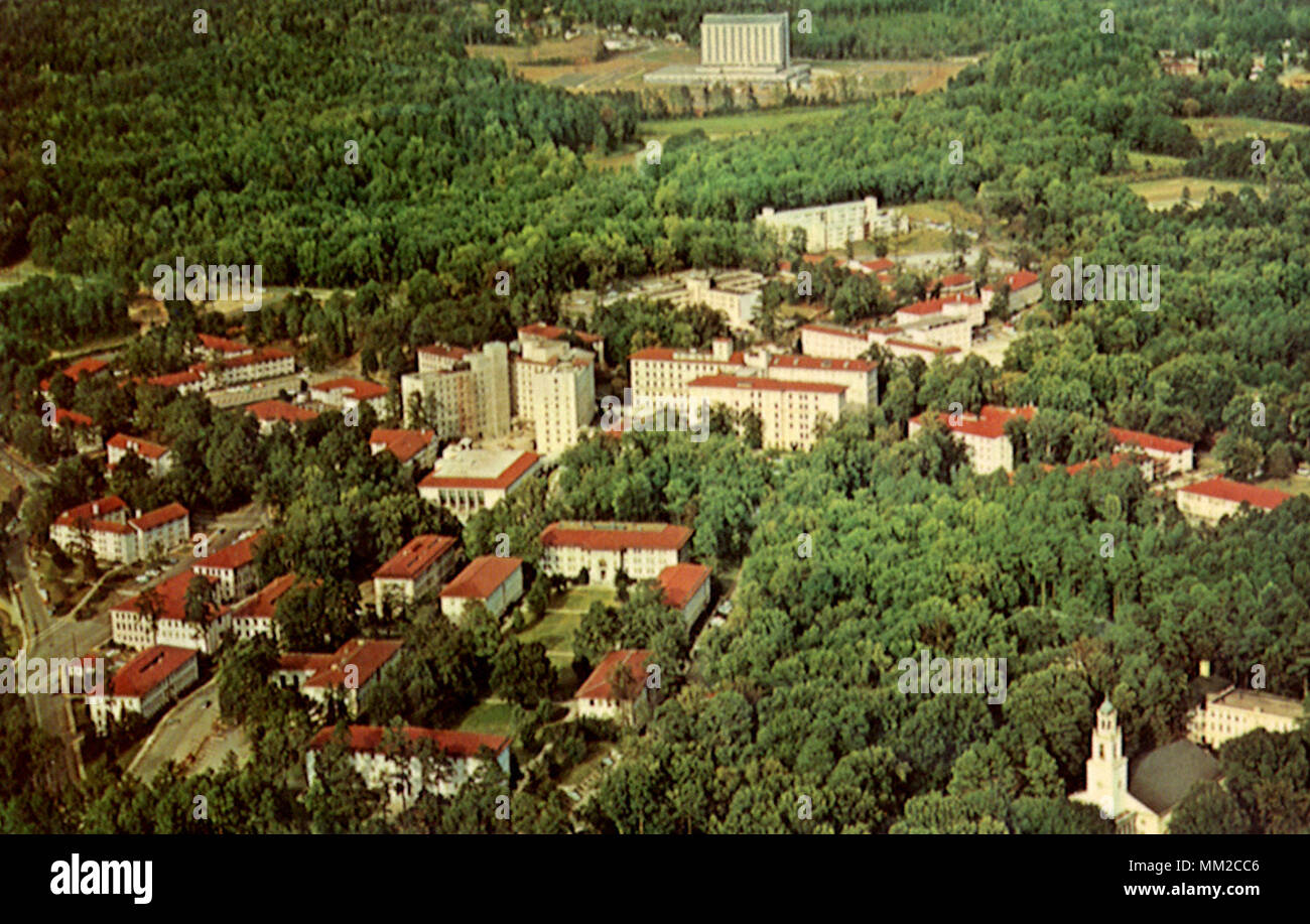 View of Emory University. Atlanta. 1970 Stock Photo - Alamy