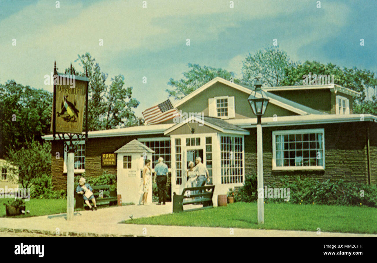 Quail Inn at Historic Smithville Inn. Smithville. 1965 Stock Photo