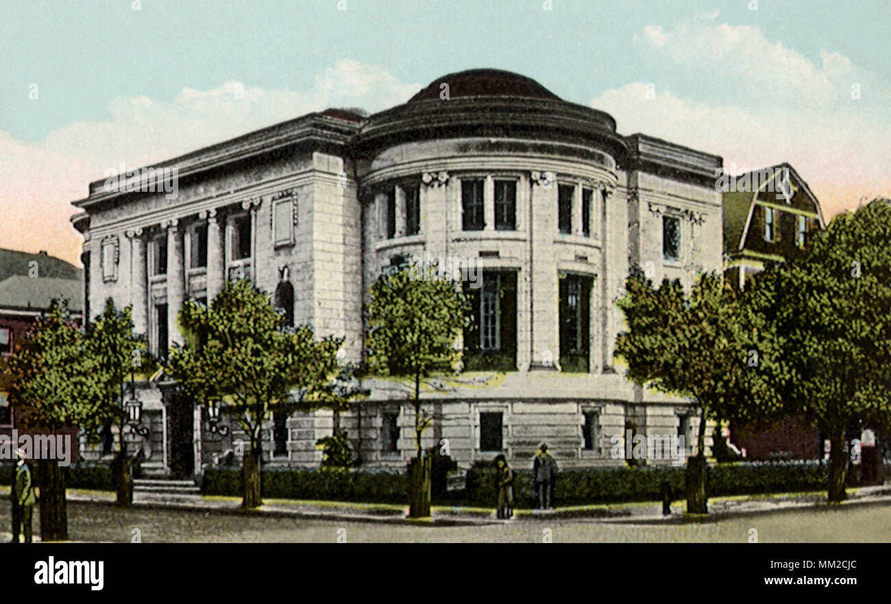 Carnegie Library. Atlantic City. 1923 Stock Photo Alamy