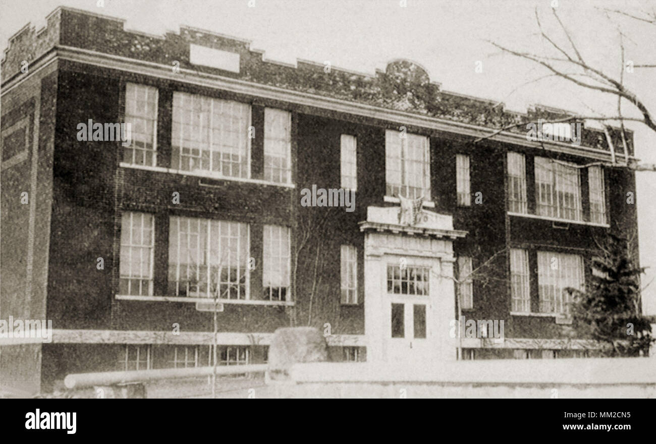 Euclid School. Hasbrouck Heights. 1923 Stock Photo