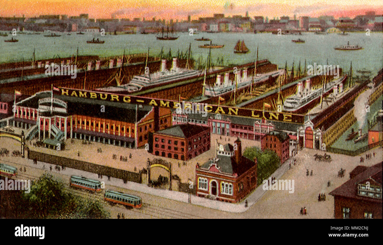 Hamburg america line hires stock photography and images Alamy