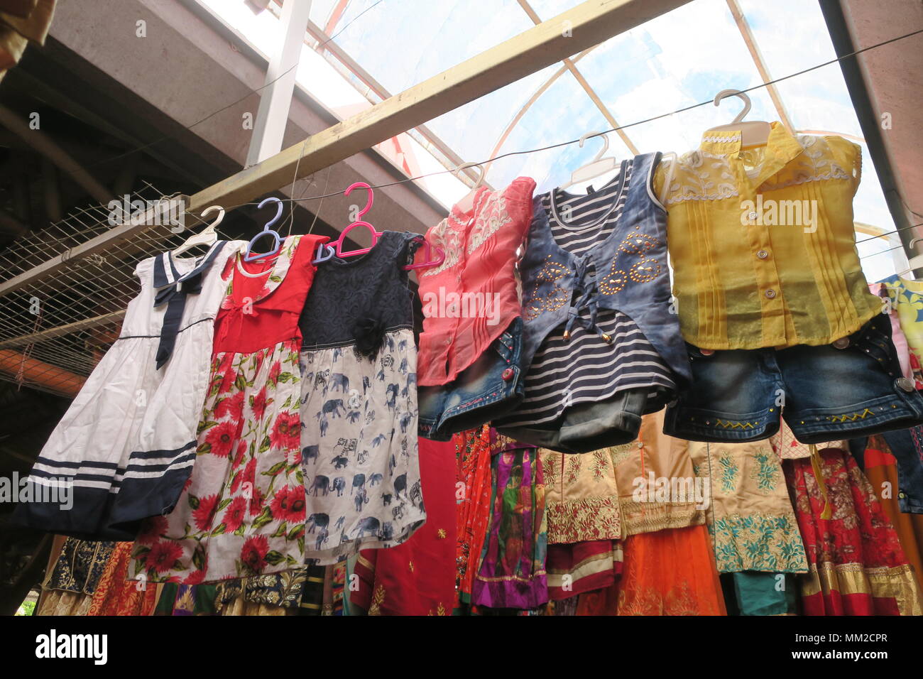 Indian clothes a hanger hires stock photography and images Alamy