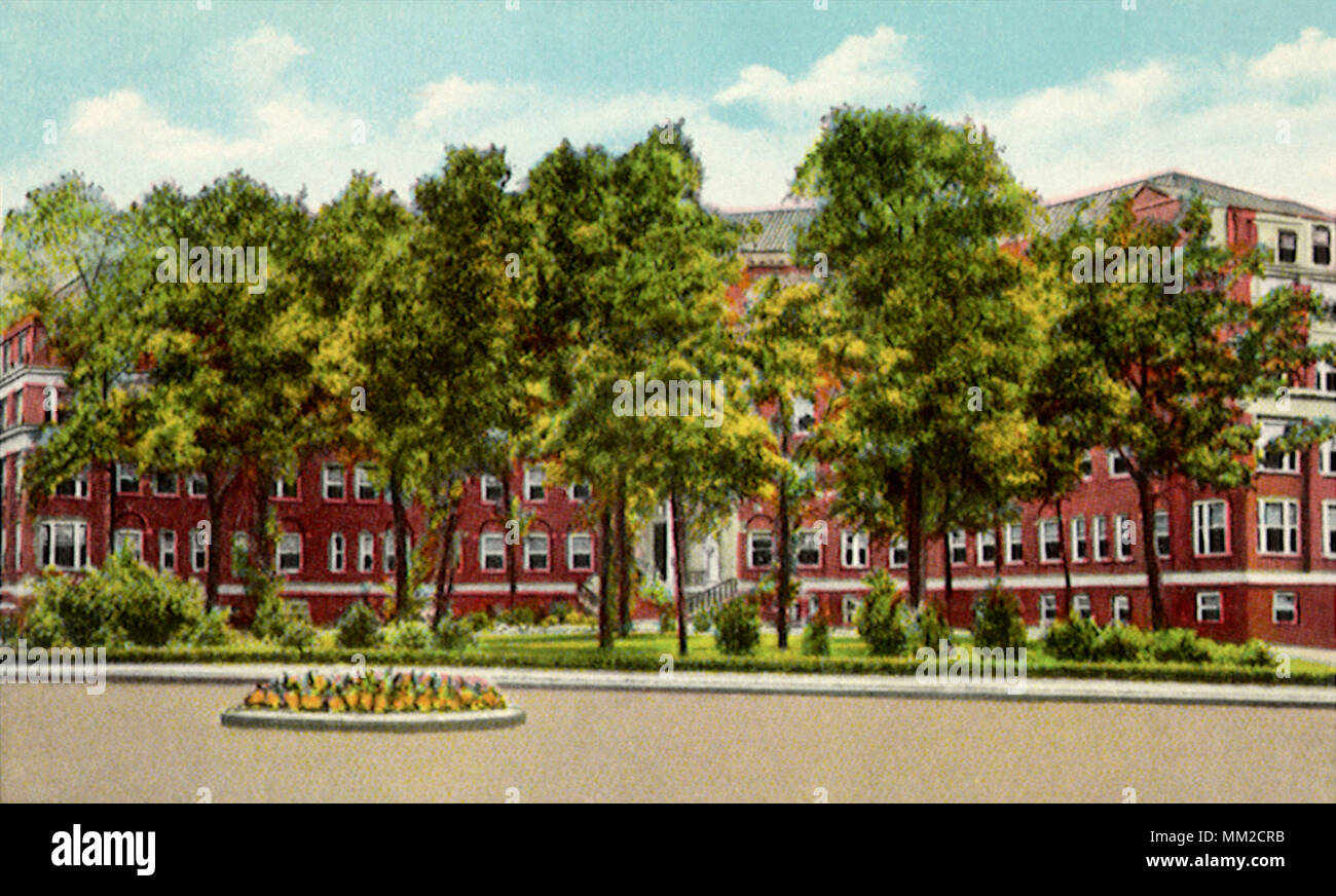 St. Peter's Hospital. New Brunswick. 1945 Stock Photo Alamy