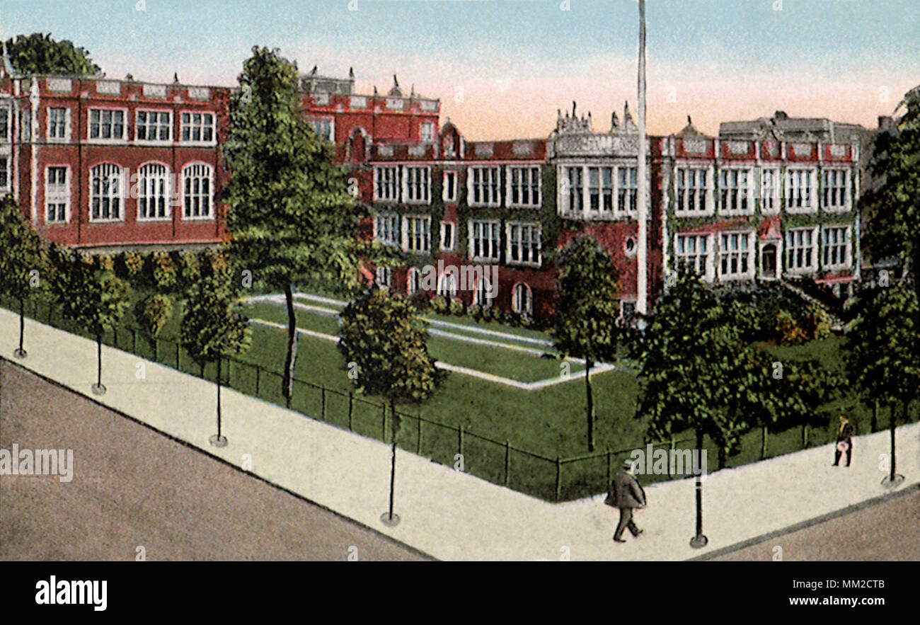 Newark Normal School. Newark. 1925 Stock Photo - Alamy