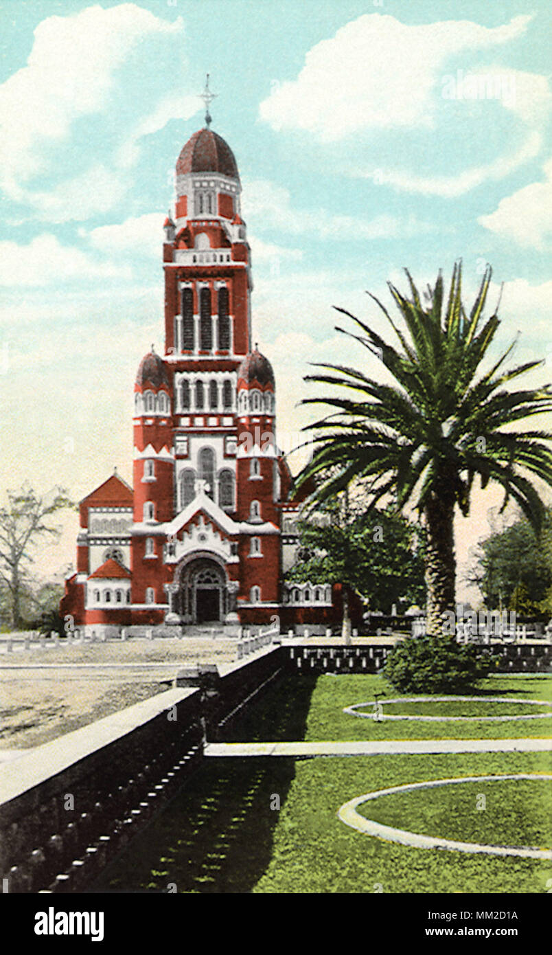 Cathedral. Lafayette. 1925 Stock Photo