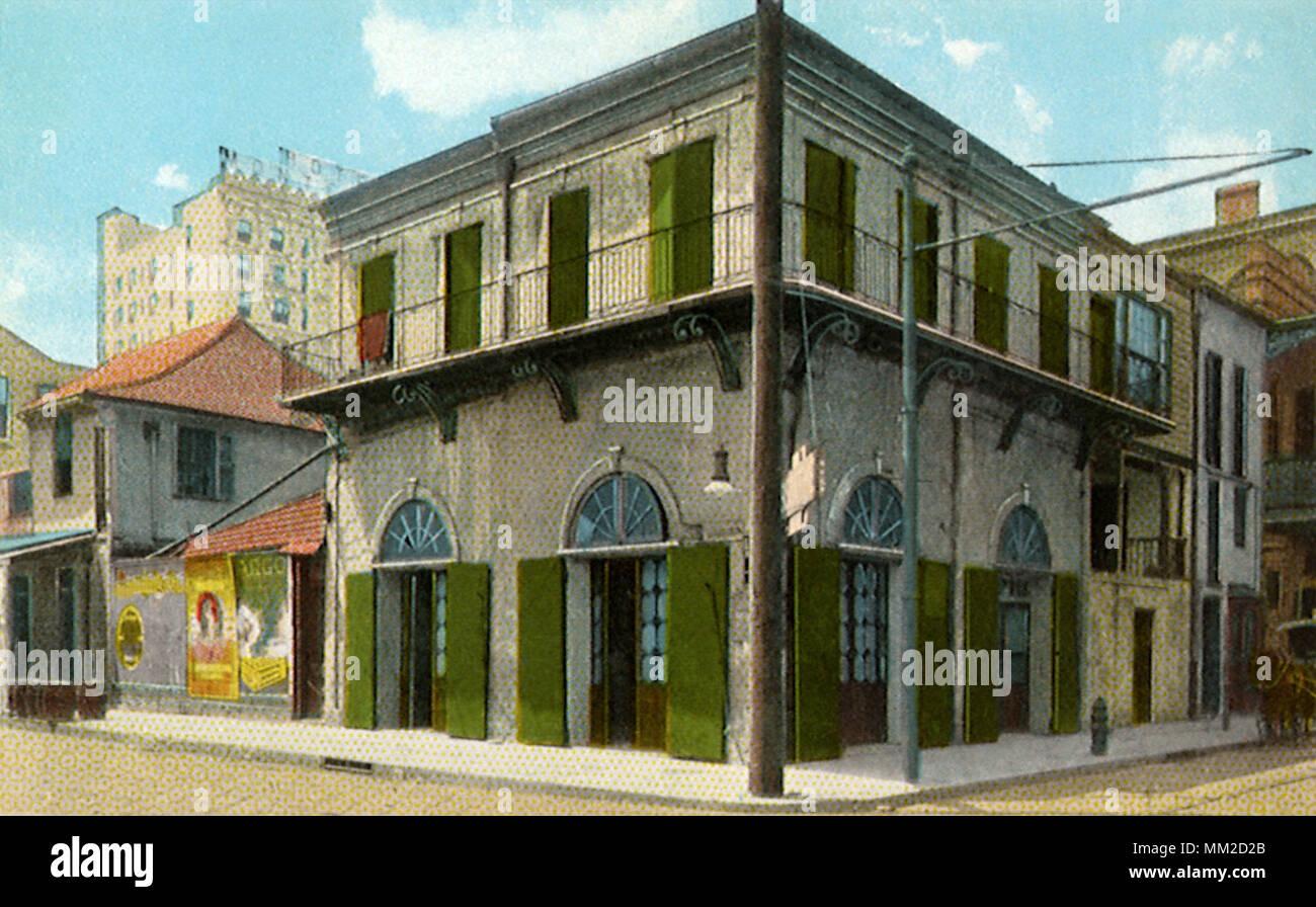 Old Absinthe House on Bourbon St. New Orleans. 1925 Stock Photo Alamy