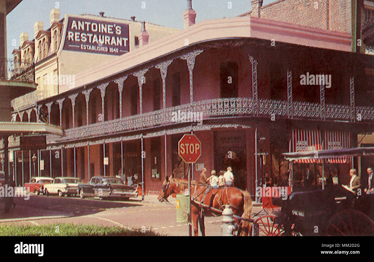 Antoine's restaurant new orleans hires stock photography and images