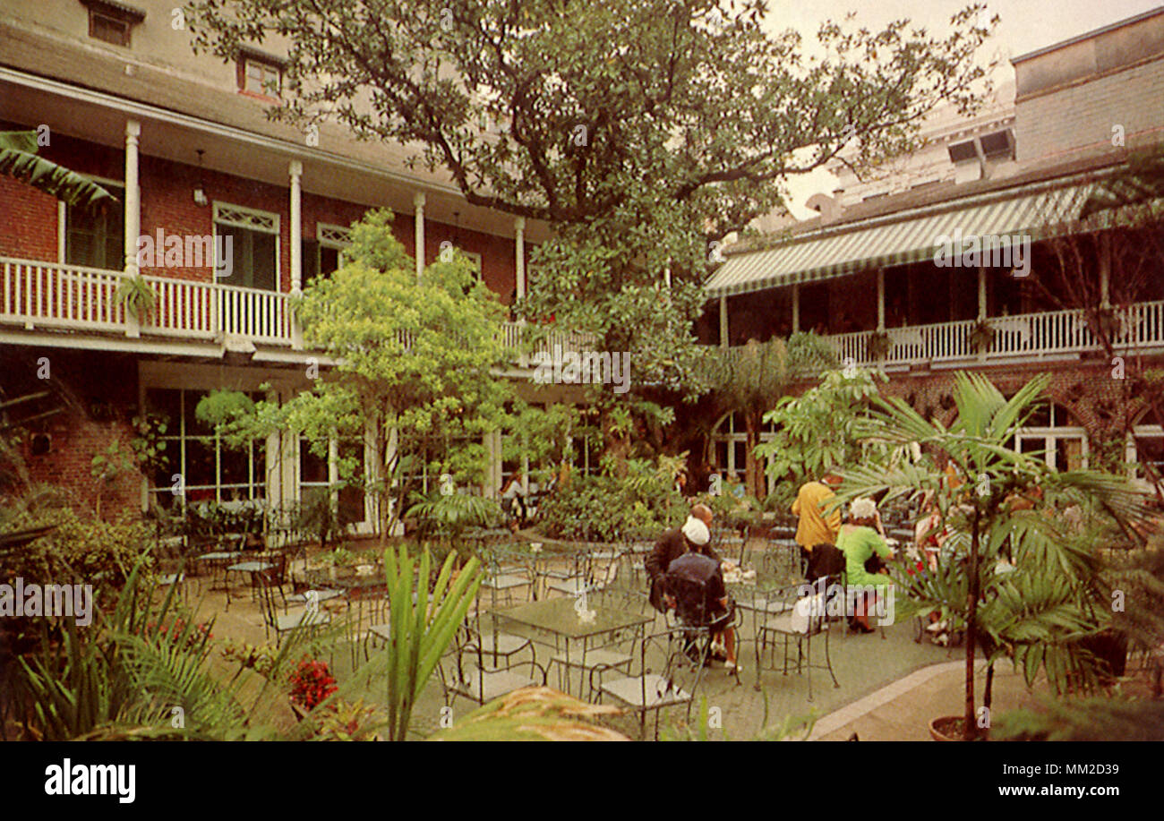 Brennan's French Restaurant. New Orleans.  1960 Stock Photo
