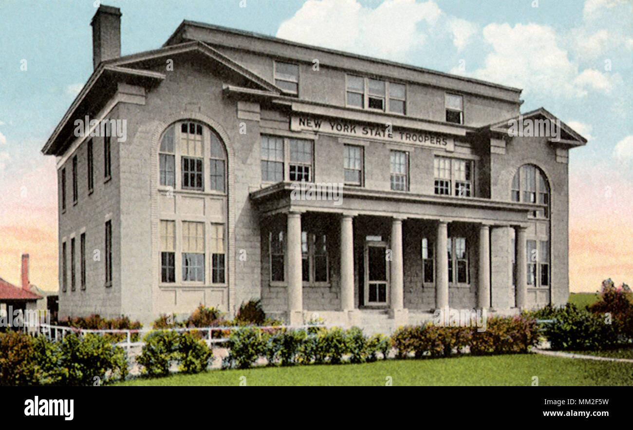 State Troop Headquarters. Batavia. 1925 Stock Photo