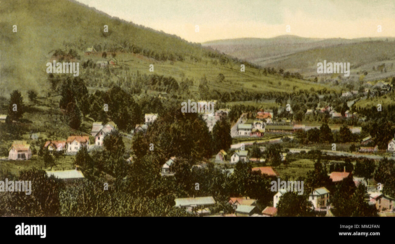 View of Griffin Corners. Catskill. 1910 Stock Photo Alamy