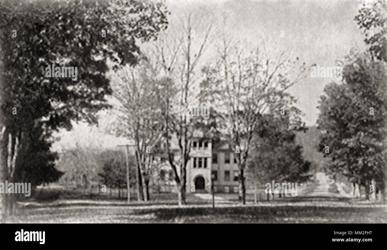 High School. Morris. 1904 Stock Photo