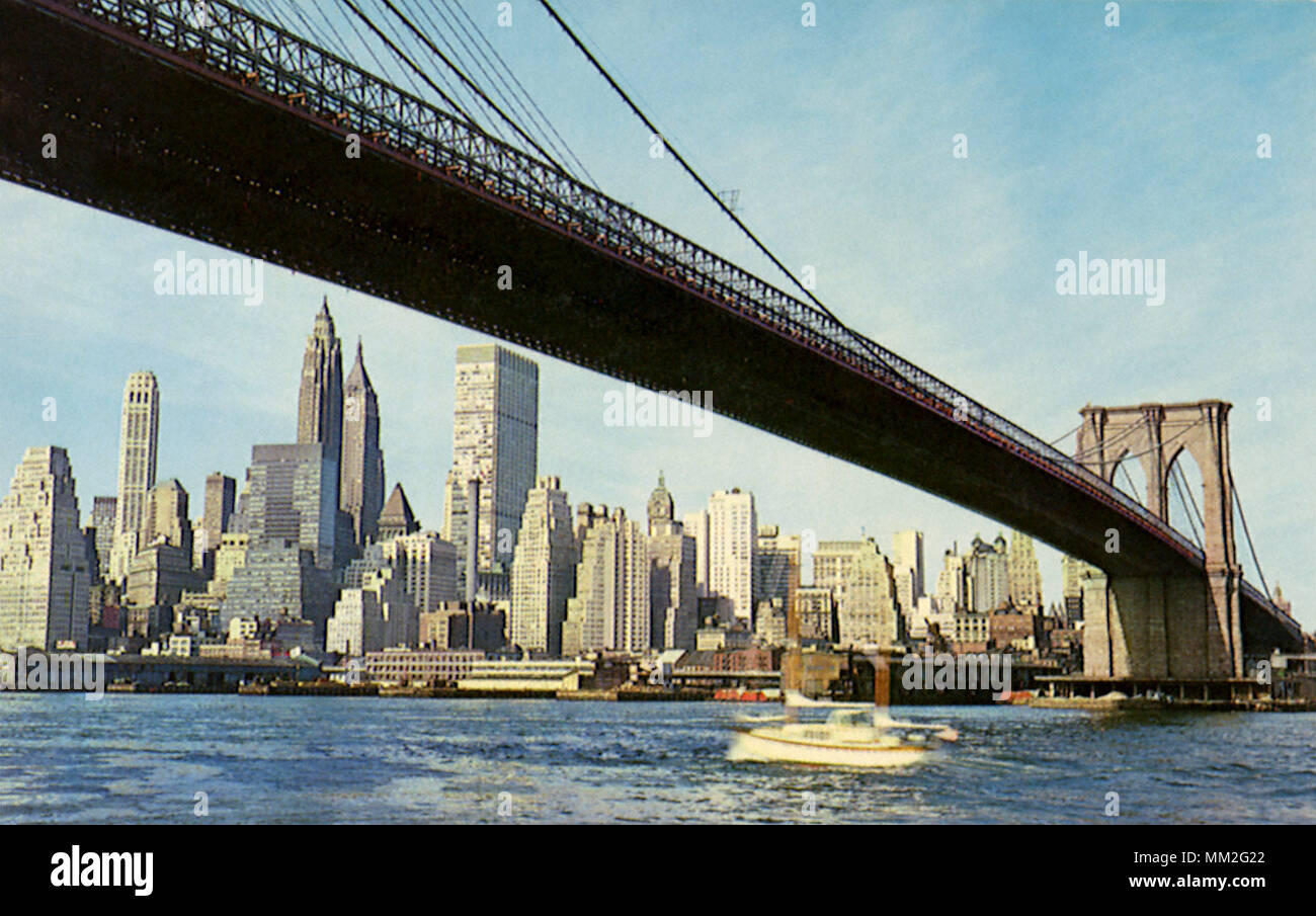 Brooklyn bridge from brooklyn hi-res stock photography and images - Alamy