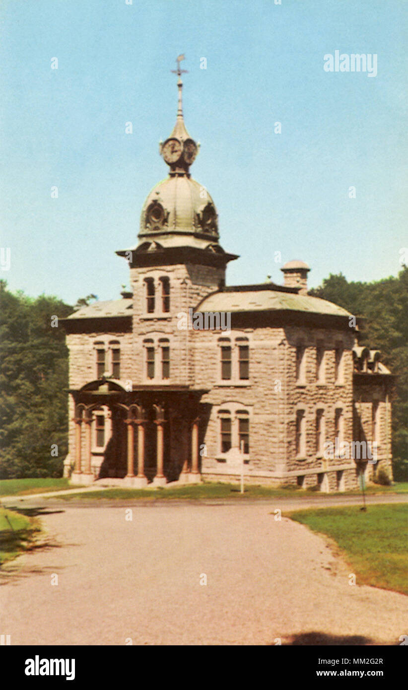 Akin Library on Quaker Hill. Pawling. 1960 Stock Photo Alamy