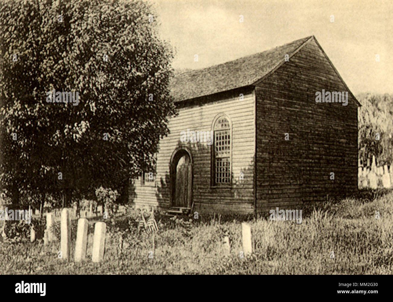Old Church. Peekskill. 1906 Stock Photo Alamy