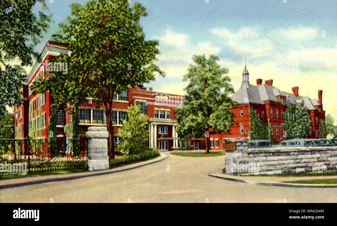 Vassar Hospital. Poughkeepsie. 1940 Stock Photo Alamy