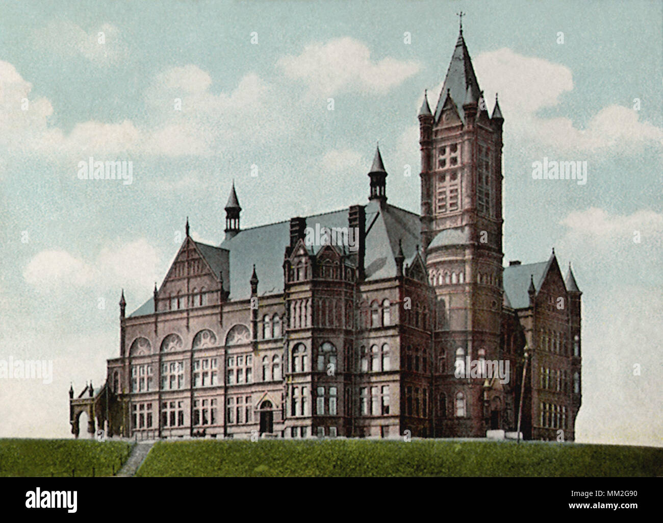 Syracuse University. Syracuse. 1906 Stock Photo