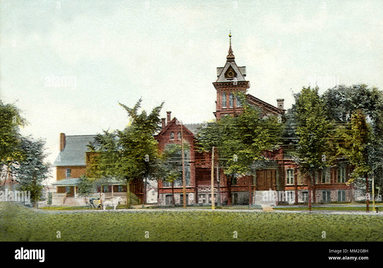 Faxton Hospital. Utica. 1906 Stock Photo