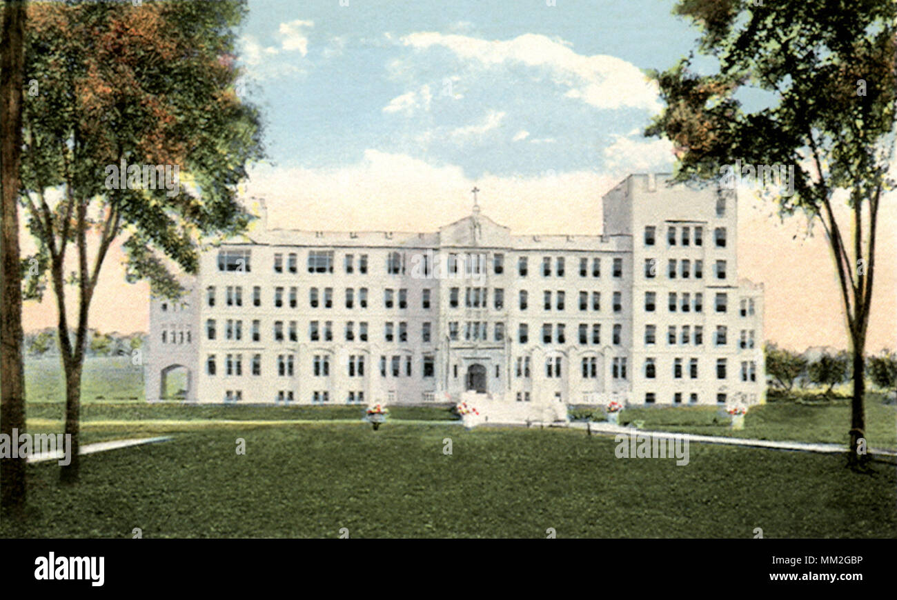 Saint Elizabeth's Hospital. Utica. 1923 Stock Photo