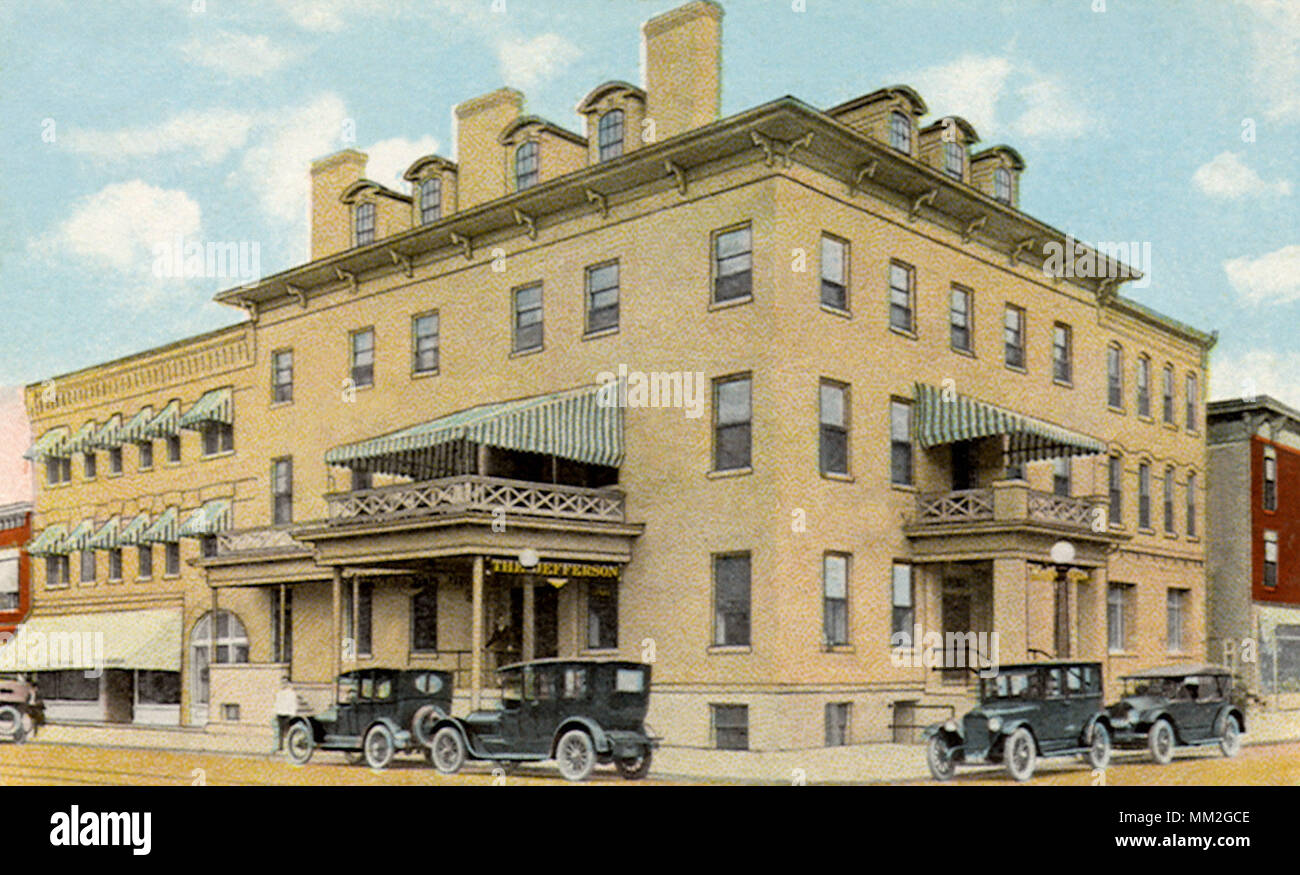 The Jefferson. Watkins Glen. 1920 Stock Photo