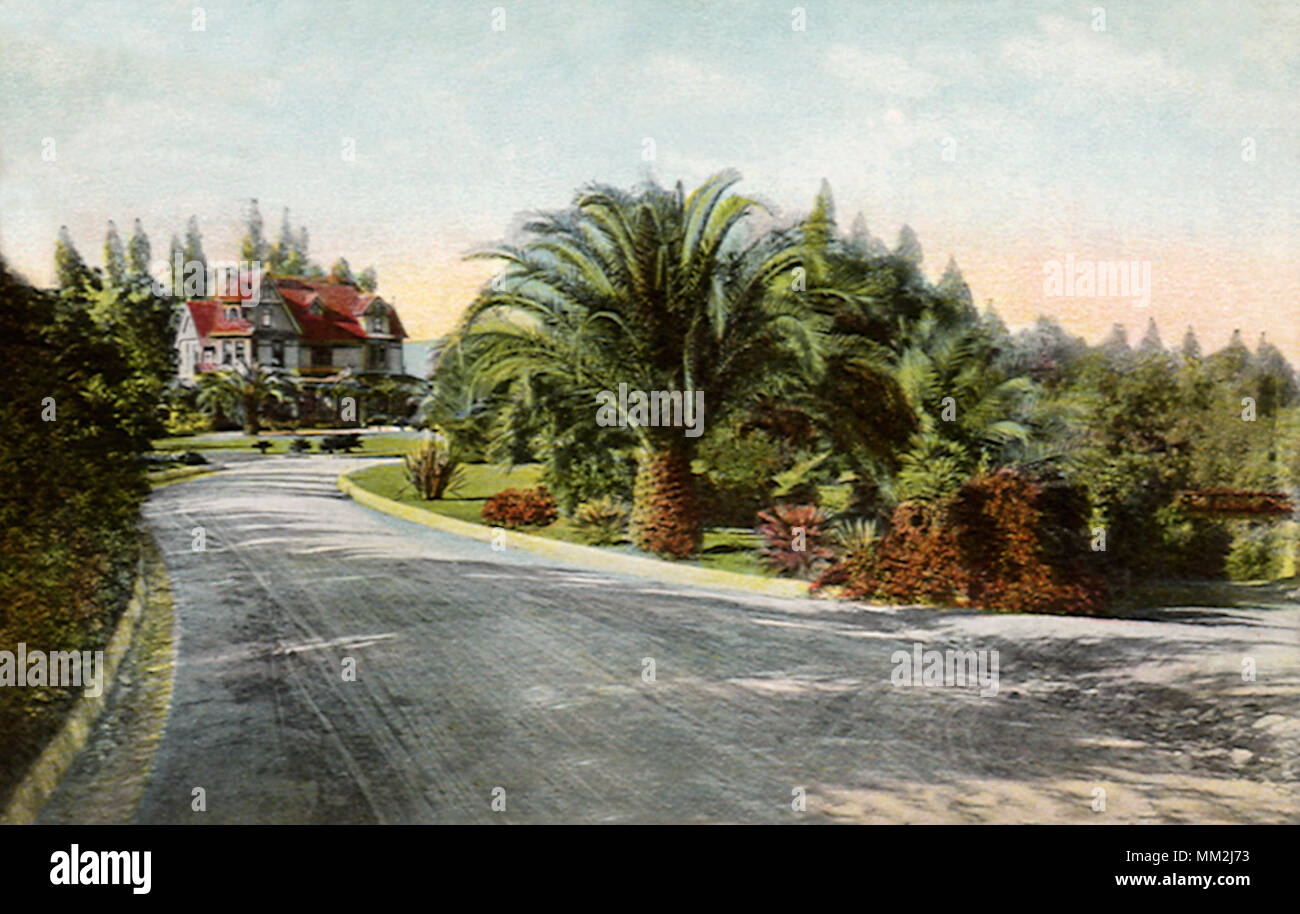 Smiley Heights. Redlands. 1908 Stock Photo Alamy