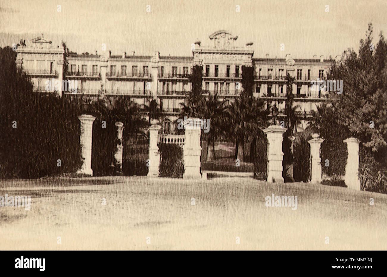 Metropolis Hotel. Cannes. 1910 Stock Photo