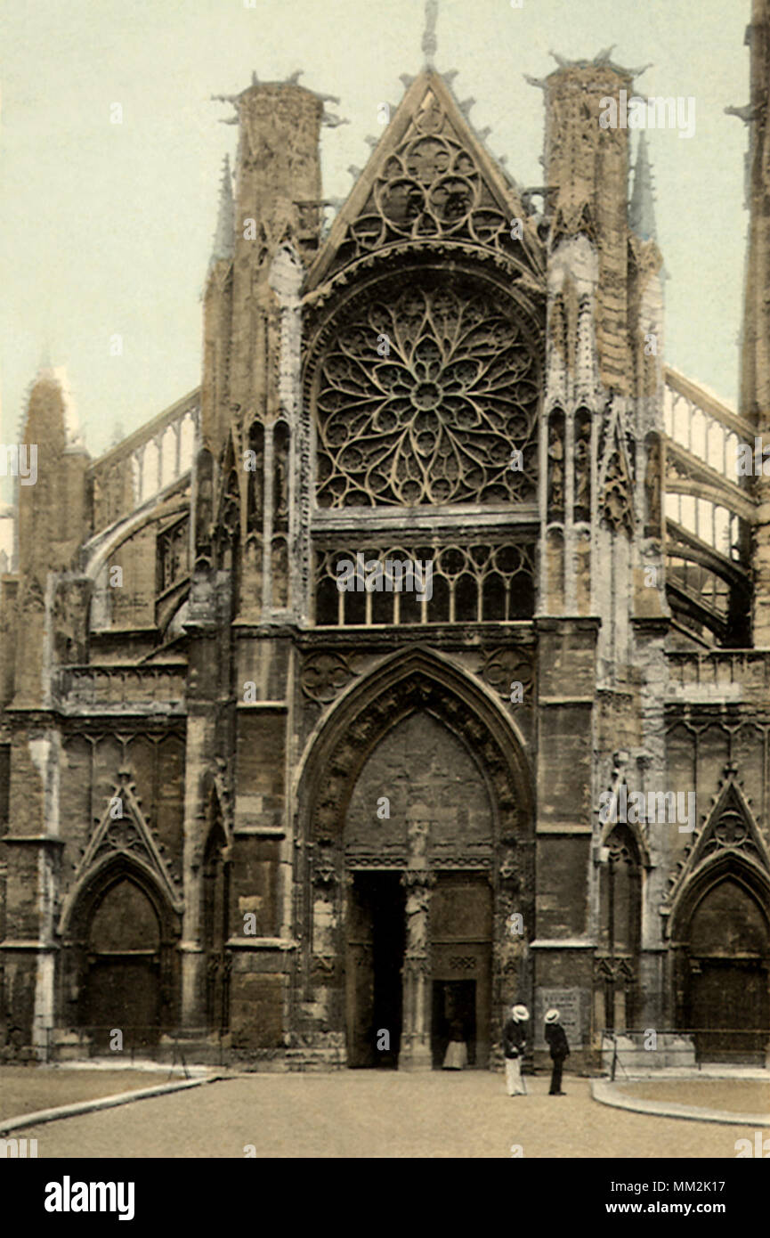 Church of Saint Jacques. Dieppe. 1910 Stock Photo