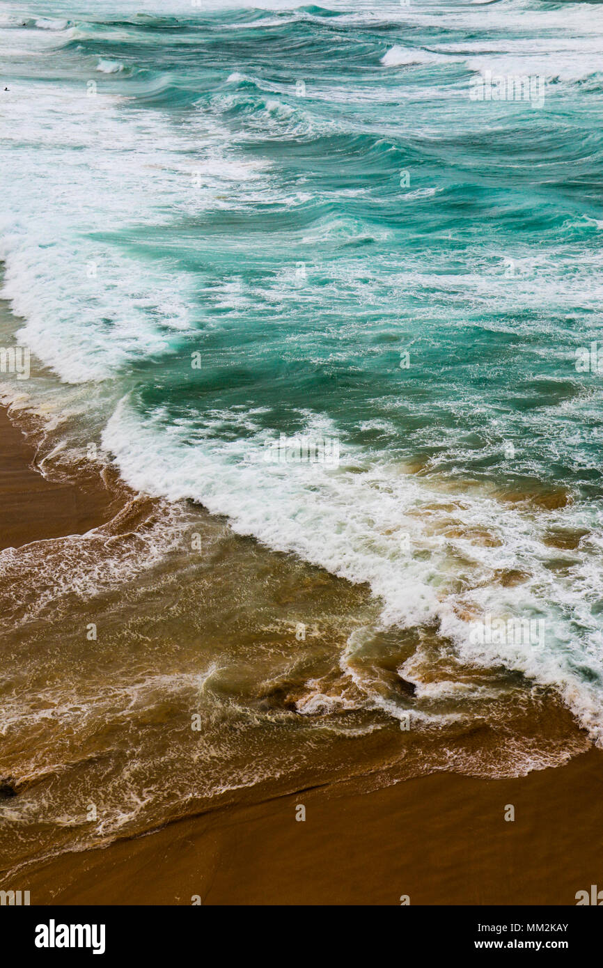 Areal view waves hi-res stock photography and images - Alamy