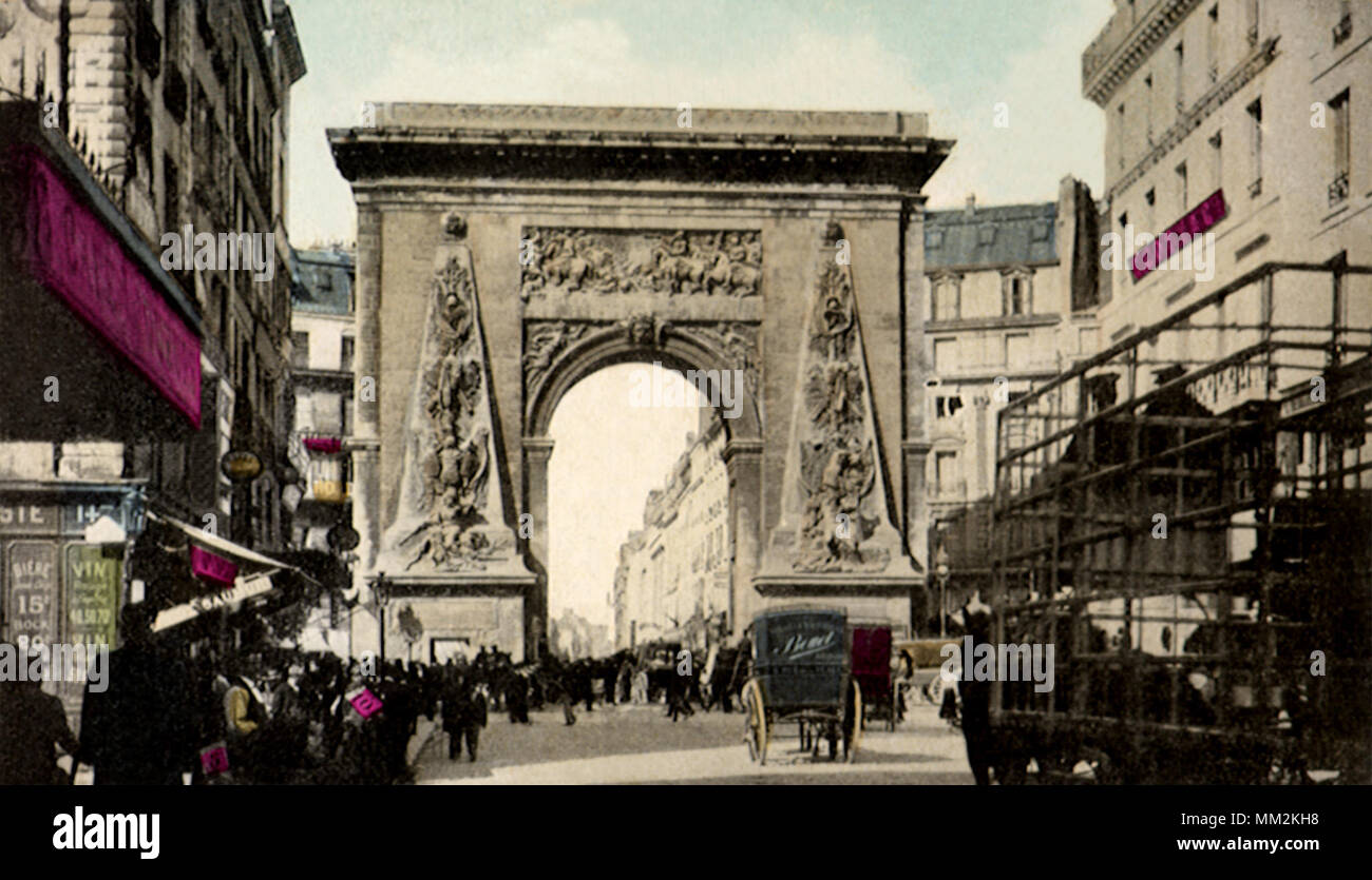 Porte saint denis hi-res stock photography and images - Alamy